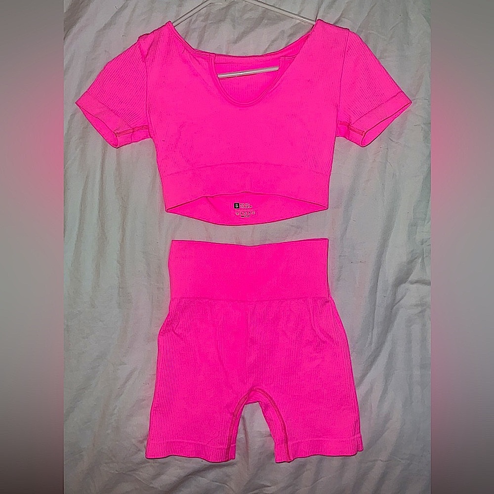 Workout set Neon Pink